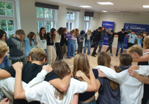 Uczennice i uczniowie klasy IC i IG na warsztatach językowych „Euroweek – Szkoła Liderów” w Kotlinie Kłodzkiej