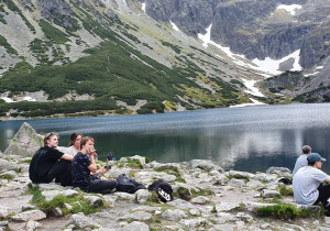 Wycieczka klasy 1g - wyprawa w Tatry- nad Czarny Staw Gąsienicowy