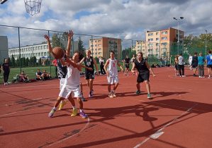 Licealiada - koszykówka 3x3 - uczniowie XI LO