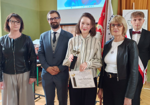 Uroczyste wręczenie "Złotej Jedenastki 2025" dla Leny Żabickiej