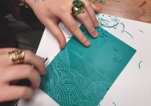 Powstaje ilustracja
