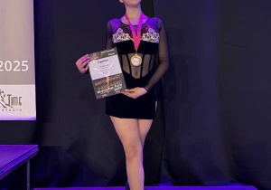 Zdobycie 3 miejsce w kategorii Pa impro jazz solo junior 2 medium