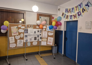 Wystawa na cześć Jane Austen przygotowana przez uczniów