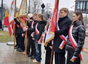 Nasza szkoła na obchodach urodzin Marszałka Józefa Piłsudskiego